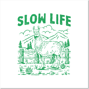 Slow Life Posters and Art